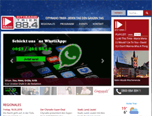 Tablet Screenshot of cityradio-trier.de